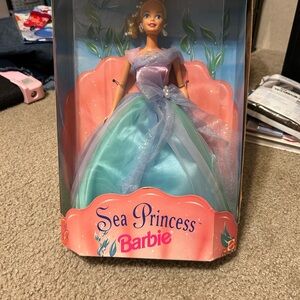 Barbie Sea Princess in Blue and Purple Gown